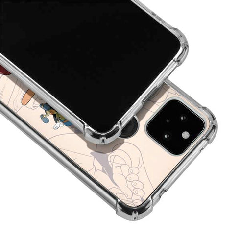 Disney Pinocchio and Jiminy Cricket Google Pixel 5 Clear Case
